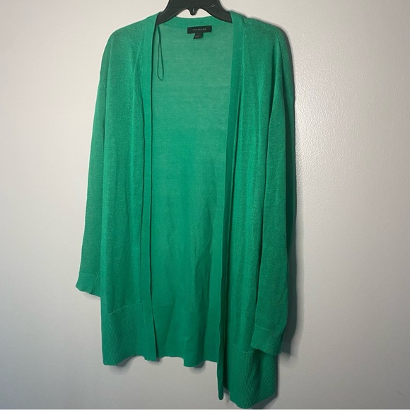 Ann Taylor Vibrant Green Women's Cardigan - Picture 1 of 4